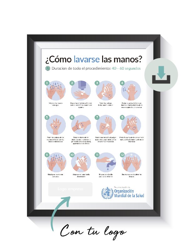 como lavarse las manos