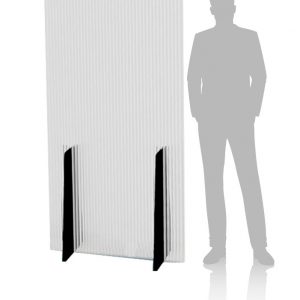 Mampara policarbonato celular