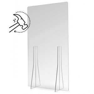 Mampara de policarbonato de alta resistencia